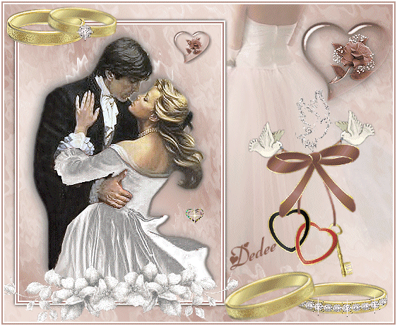 Свадебная открытка - Свадебные, gif скачать бесплатно