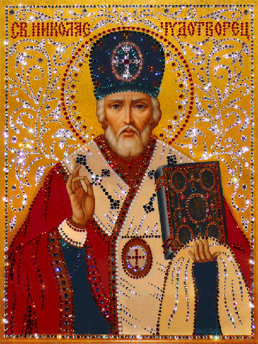 Святой Николай Чудотворец - Православные праздники, gif скачать бесплатно