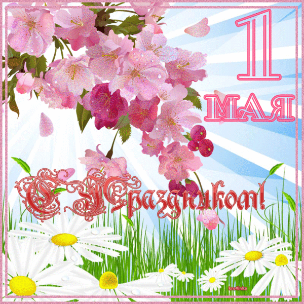 С праздником 1 мая - 1 Мая День Весны и Труда, gif скачать бесплатно