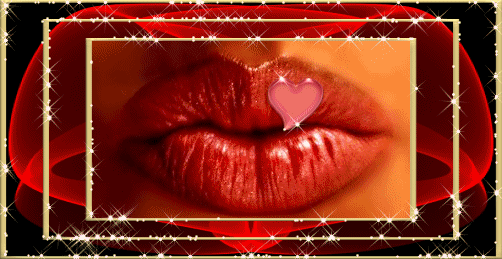Анимированные открытки с поцелуем - День поцелуя, gif скачать бесплатно