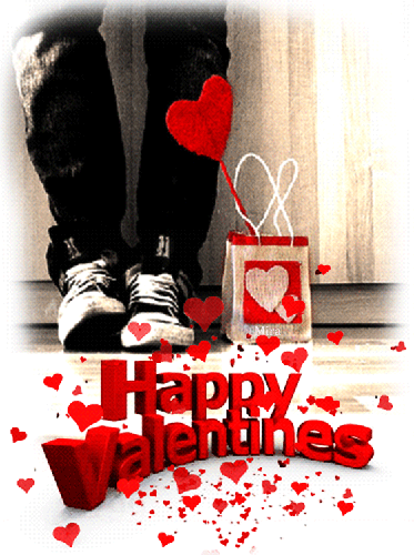 Happy Valentines - День Святого Валентина 14 февраля, gif скачать бесплатно