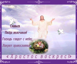Христос Воскресе! - Пасха 2024 открытки и картинки