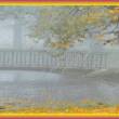 Осенний дождь в парке - Осенние картинки
