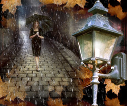 Музыка осеннего дождя - Осенние картинки