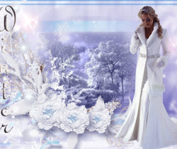 Зимняя открытка - Зима в картинках