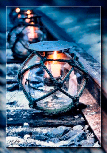 Зимний фонарь - Зима в картинках, gif скачать бесплатно