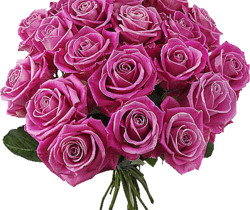 Мерцающий букет из роз - Открытки с розами