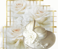 Белые розочки - Открытки с розами