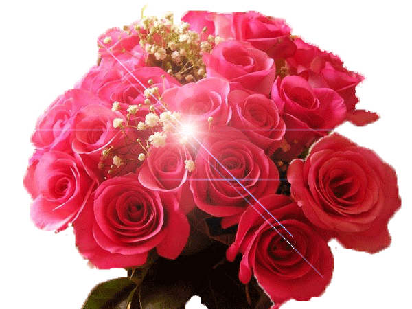 Шикарный букет роз - Открытки с розами, gif скачать бесплатно