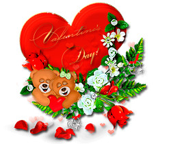 Сердце валентинка - День Святого Валентина 14 февраля