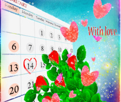 14 Февраля - валентинка - День Святого Валентина 14 февраля