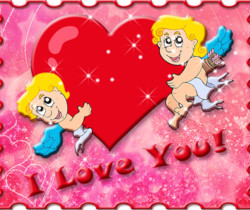 Валентинка анимация - День Святого Валентина 14 февраля