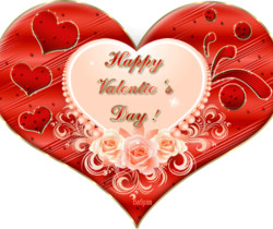 Валентинка сердечко - День Святого Валентина 14 февраля